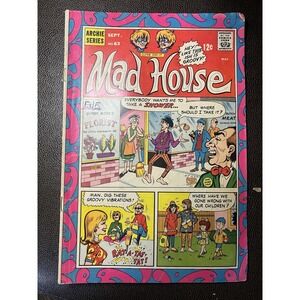 Mad House #63‎ Archie Series 1968 Sabrina FN